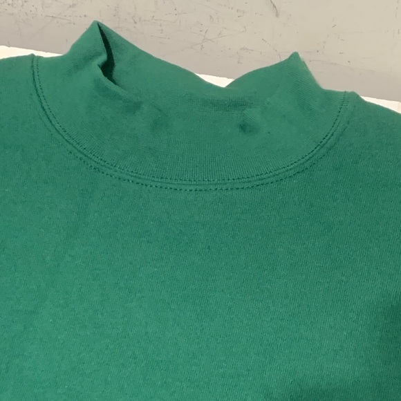 Vintage Lee Heavyweight Men's Green Sweater made U.S.A. Medium - Picture 3 of 6